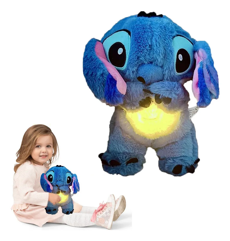 Peluche Stitch,Respira alivia ansiedad